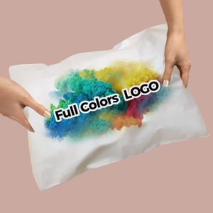 Custom Eco Friendly Poly Mailer Courier Delivery Bag Plastic Mailing Envelops Parcel Bags Shipping Bags For Small Business