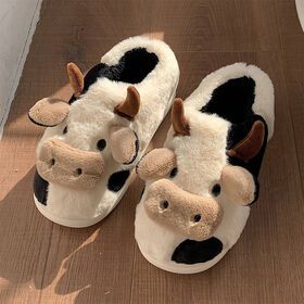 Lady animal shape slipper winter warm home slipper women indoor slipper critters slipper supplier of men and women indoor slipper