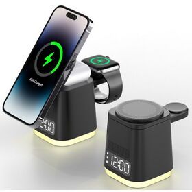 6 in 1 Wireless Charging Station for Apple MagSafe Charger 15W Fast Magnetic Charger Stand for Phone Watch & TWS Multiple Devices