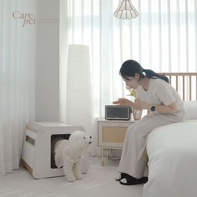 Carepet MUTE Premium type, Premium pet houses with Noise Canceling, dustproofing, lighting, and ventilation function