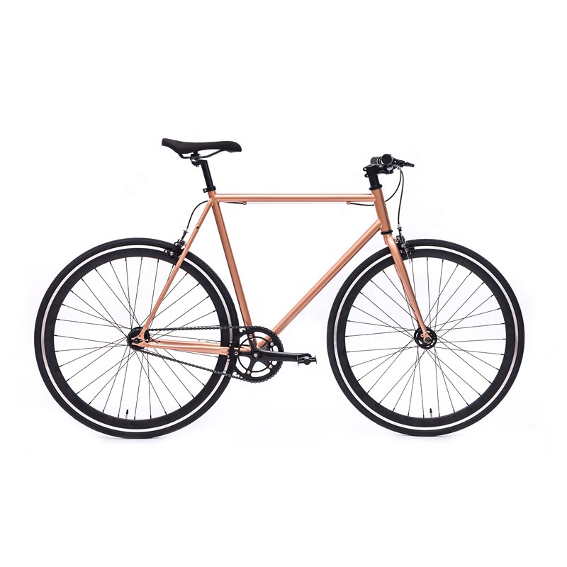 High quality 700c track bicycle single speed steel fixed gear bicycle CE standard fixed gear bicycle custom racing bike for men