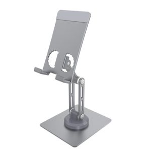 Three-Axis Adjustable 360 Rotating Aluminum Cell Phone Stand Telescopic Desktop Mobile Phone Bracket Tablet Holder Portable