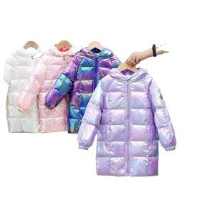 Wholesale  high quality children's clothing winter coat waterproof girl's jacket  children's hooded down jacket