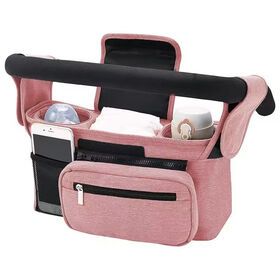 2024 Custom Portable Baby Caddy Diaper Nappy Mummy Stroller Organizer Stroller Bag Maternity Bag for Baby Care