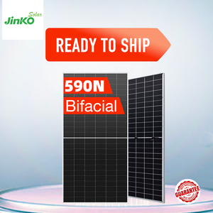 Jinko solar Tiger Neo N-Type Modules 590w 585w 580w 600W Bifacial Dual-glass Solar Panels at best price