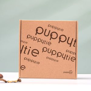 OEM Custom Logo Printed Luxury Corrugated Folding Kraft pet Paper Packaging Box Cardboard Shipping Mailer Box