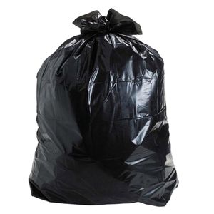 Customisable Heavy-Duty Jumbo PE Plastic Trash Bag 50-Liter 120-Liter Disposable HDPE LDPE Food Waste Carton Custom Printing
