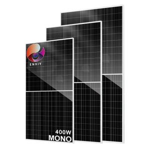 EU Warehouse In Stock Hot Selling All Black 400w 500w 600w Half-Cut Photovoltaic 182mm Solar Panel