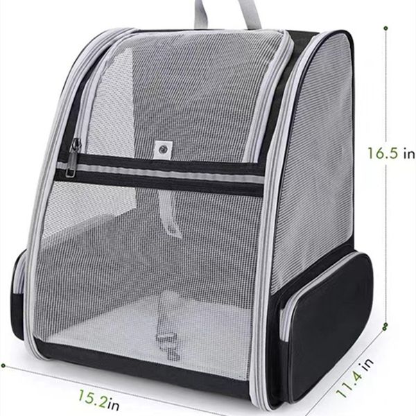 Hot sell Fully Ventilated pet cat puppies Dogs bag Cats Puppies for Pet Carrier Travel Hiking Walking Outdoor Use Pet Supplies