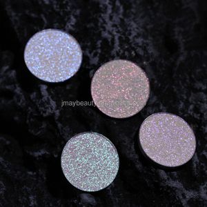 Christmas multichrome shimmer duochrome eyeshadow holographic metallic high pigmented custom glitter eyeshadow palette