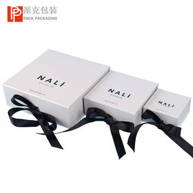 Paperboard Packaging Factory Companies Jewellery Packaging Box with Custom Insert