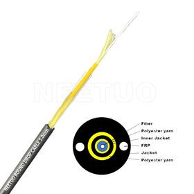 Fiber Optic Cable Round Micro Drop Cable Tight Buffer Tube Bend Insensitive Optical Fiber G657A1 fibre optic cable