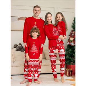 Rarewe Christmas Red Pijama Men Sleep Wear Pjs Lounge Sets Couple Clothes Little Snowman Pi Women Matching Pajamas For Family