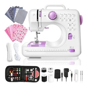 505  household professional handheld equipment clothes mini flat lock overlock electric sewing machine sewing kit machines