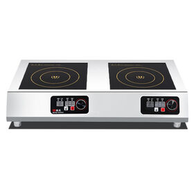 Hot Sale Manufacturer  CE 2500W 2 Burner Induction Cooktop Hob Kitchen Stove Electric Hot Plates Cooking