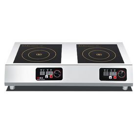 Hot Sale Manufacturer  CE 2500W 2 Burner Induction Cooktop Hob Kitchen Stove Electric Hot Plates Cooking