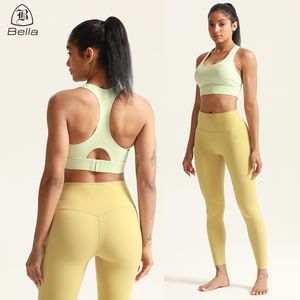 Yoga Clothing Brand Manufacturersr Custom Yoga Sets Fitness Women High End Yoga Leggings Bra Set 2 Piece Activewear Sets