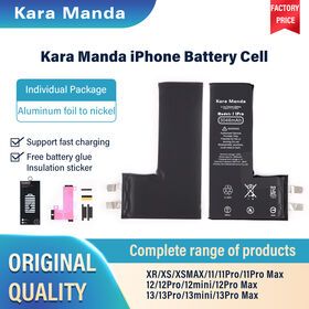 Kara Manda Brand 100% Health Zero Cycle Mobile Phone Battery Cell No Flex For iPhone 11 Pro Battery Cells Without BMS Board