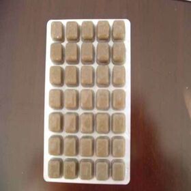 Frozen daphnia for natural fish food