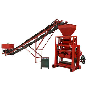 QTJ4-35 Widely Used Concrete Block Making Machine for Sale in Usa Cement Brick Making Machinerymoto Vibrador Industrial No 1300