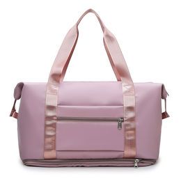 Multi Color Colorful Lifestyle Large Capacity Classic Travel Duffel Bag with expansion bag