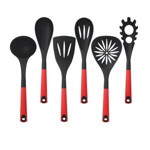 6 Pieces Cooking Utensils Kitchen Turner Spoon Soup Ladle Food Grade Nylon Kitchen Utensil Set Manufacturer
