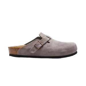 Dropshipping Big Size Genuine Leather Thick Sole Padded Lining Birkenstocks Women Platform Sandals Slippers Shoes