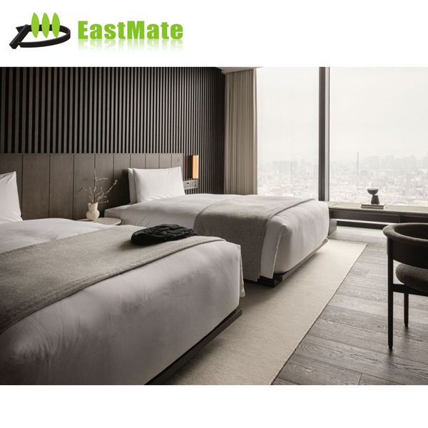 Professional Manufacture Luxury Hotel Room 5 Star Bedroom Sets Modern Hotel Furniture Solid Wood Bedroom Suite Modern& Luxury