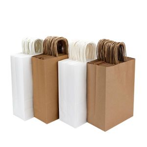 Wholesale Shopping Paper Bag Custom craft paper bag Paper Bag with Logo Print