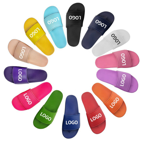 Bosirui Custom designer Printed Slides And Slippers Customize Your Own Footwear EVA soft flip flops Mens bathroom unisex slipper