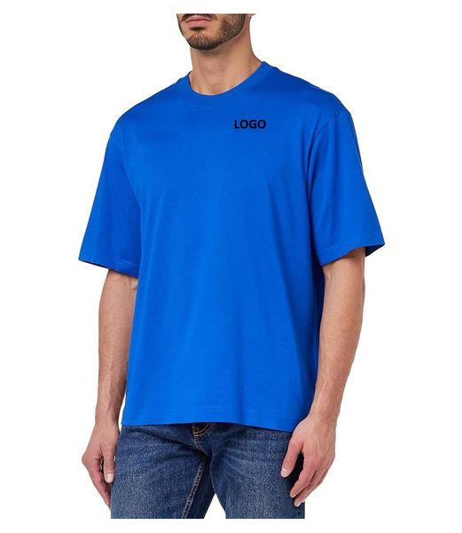 Men Boxy Fit T Shirts Oversized Drop Shoulder Vintage Heavy Weight Round Neck Custom Boxy Fit T Shirt In Cheap Price