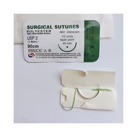 Disposable Non-Absorbable Sterile Nylon Polypropylene Silk Polyester Surgical Sutures