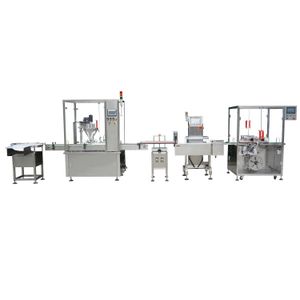 METICA Automatic Dosing Auger bottle Powder Filling Machine