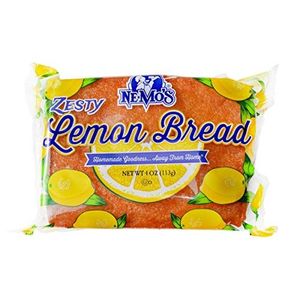 Ne-Mos Zesty Lemon 4 Ounce Cake Bread 12-Pack Set of Baking Tools for Home Baking
