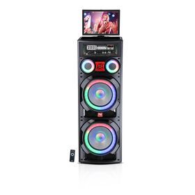 PROFESSIONAL ACTIVE Hot Popular Karaoke Party Speakers Double 12Inch With Light Portable Speaker Entertainment Audio Use For Party