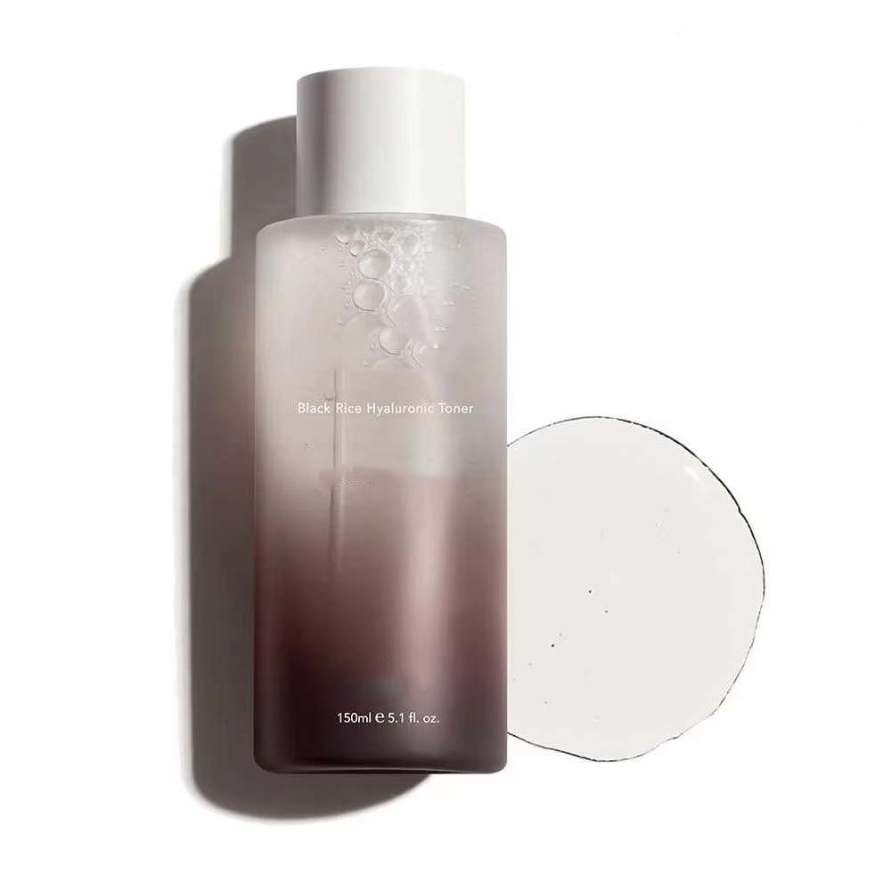 Henan Wanrun Kemei Trade Ltd Harhar Black Rice Hyaluronic Acid Toner 150ml Deep Nourishing Moisturizing Makeup Lotion Korean Facial Cleanser Makeup Remover