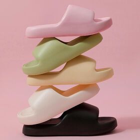 Thick Platform Bathroom Home Slippers Women Fashion Soft Sole EVA Indoor Slides Woman Sandals Slippers