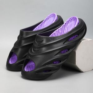 New Development High-Polymer Elastic Material 3D Printed Shoes Cushion Durable Soft Insole High Technical Slide