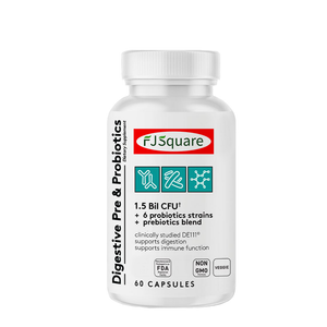 OEM Herbal Supplements 60-Capsule Gut Health Cleanse Formula with Berberine Magnesium Vitamin D & Quercetin Gas Bloating Relief