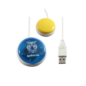 Custom Logo Printed Programmable USB LED Smart Push Webkey Key Card for Web Access with Personalized Features