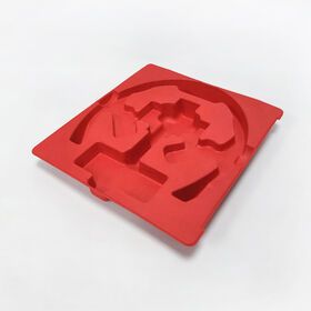 KBD wet press custom pulp molding biodegradable handmade eco-friendly packaging inner tray（Color can be customized）