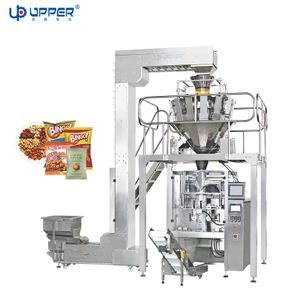 Multi head scale  UP-720 Fully automatic weighting vertical packaging machine for Dry Fruits nut rice grain puffed food packing