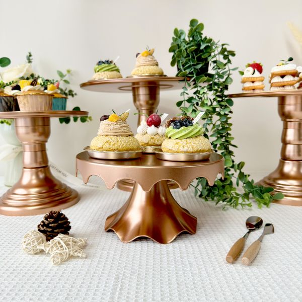 Cake Stand,dessert Display Tray,decoration Gold for Party Table ABS Party Decoration Birthday Durable Sturdy DGPX DHB