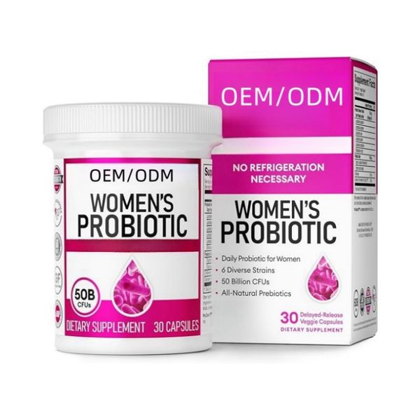 Supplement manufacturer private label lactobacillus probiotics gut health probiotic women probiotics capsule oem