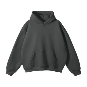 Custom Print Logo Men's Hoodies & Sweatshirts 100% Cotton Blank Thick Fleece Heavy Weight Oversized Hoodies