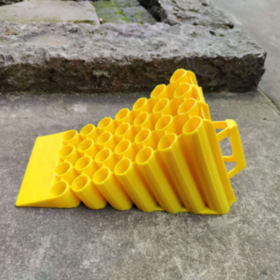 High Quality Motorcycle Aircraft Truck Stopper Parking Safety 170*150*110mm Wheel Chock