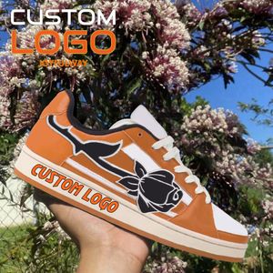 luxury Skateboarding chunky custom designer shoes sneakers fashion women's Lace-Up custom shoes Genuine Leather Loafers