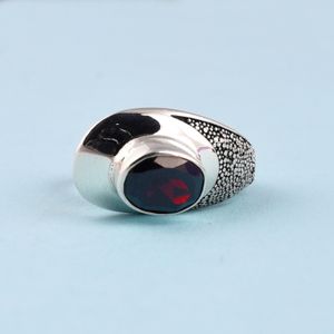 925 Sterling Silver Garnet Gemstone Earrings Jewlery