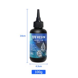 Crystal Clear Improved Ultraviolet Curing Epoxy Resin for DIY Jewelry Making Craft Decoration
