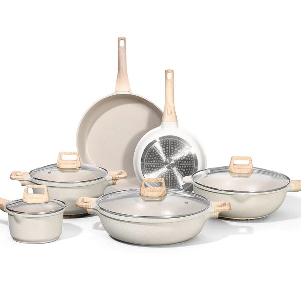 Factory Wholesale Best Luxury Cookware Set Granite sets For Home And Kitchen Cooking